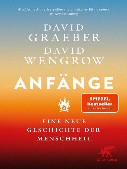 Title details for Anfänge by David Graeber - Wait list